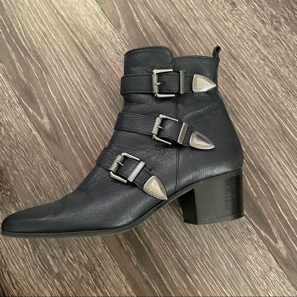 Wilma Firenze leather buckle boots - Picture 5 of 15